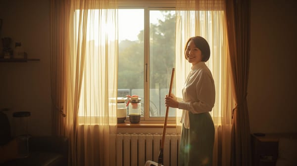 50대 주부의 특급 노하우: 가을 청소로 '몸과 마음'을 가볍게!